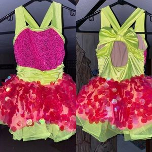 Swimsuit like pageant dress